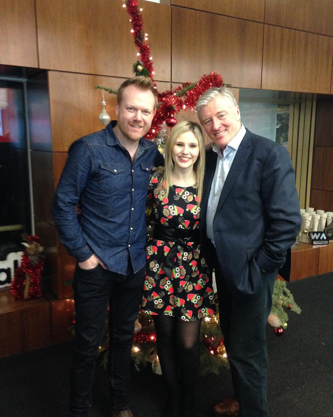 Performing on Newstalk with our great friend Pat kenny