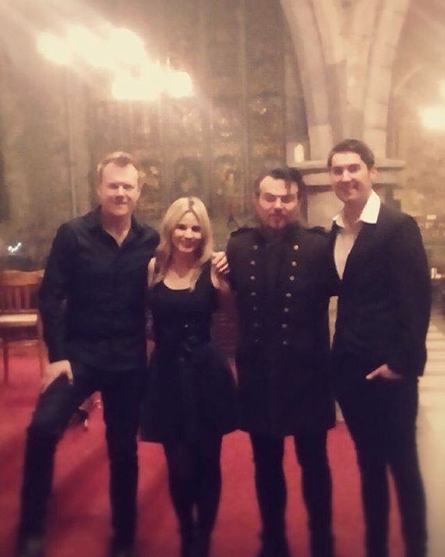 Such a fab night last night playing with these legends!!!! #christmas #charity #concert