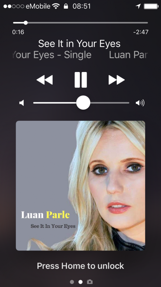 See It In Your Eyes from Songs From The Vault on iTunes - LUAN PARLE LUAN PARLE - IMG 8110