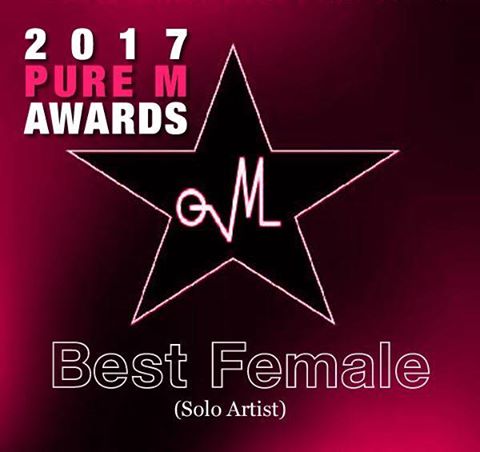 Luan Parle nominated For Best Female Pure M Awards - Vote Now - LUAN PARLE LUAN PARLE - best female