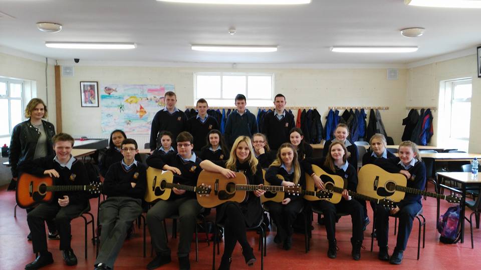 IMRO Secondary Schools Songwriting Workshops - LUAN PARLE LUAN PARLE - imro pic