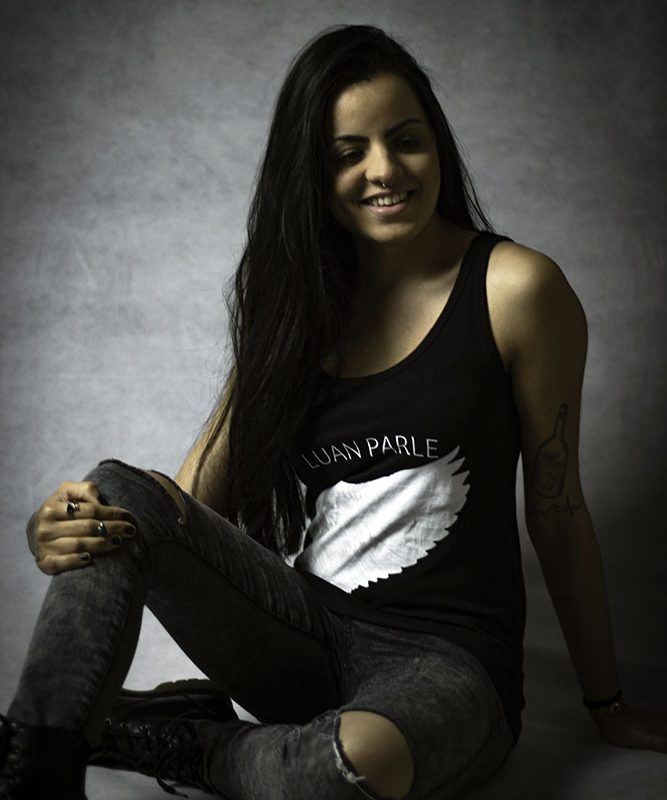 Ladies 'Never Say Goodbye' Vest Black